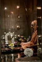 Jalabhisheka and Arati at HH Shrimat Parijnanashram Swamiji II Sannidhih (27 Sep 2024)